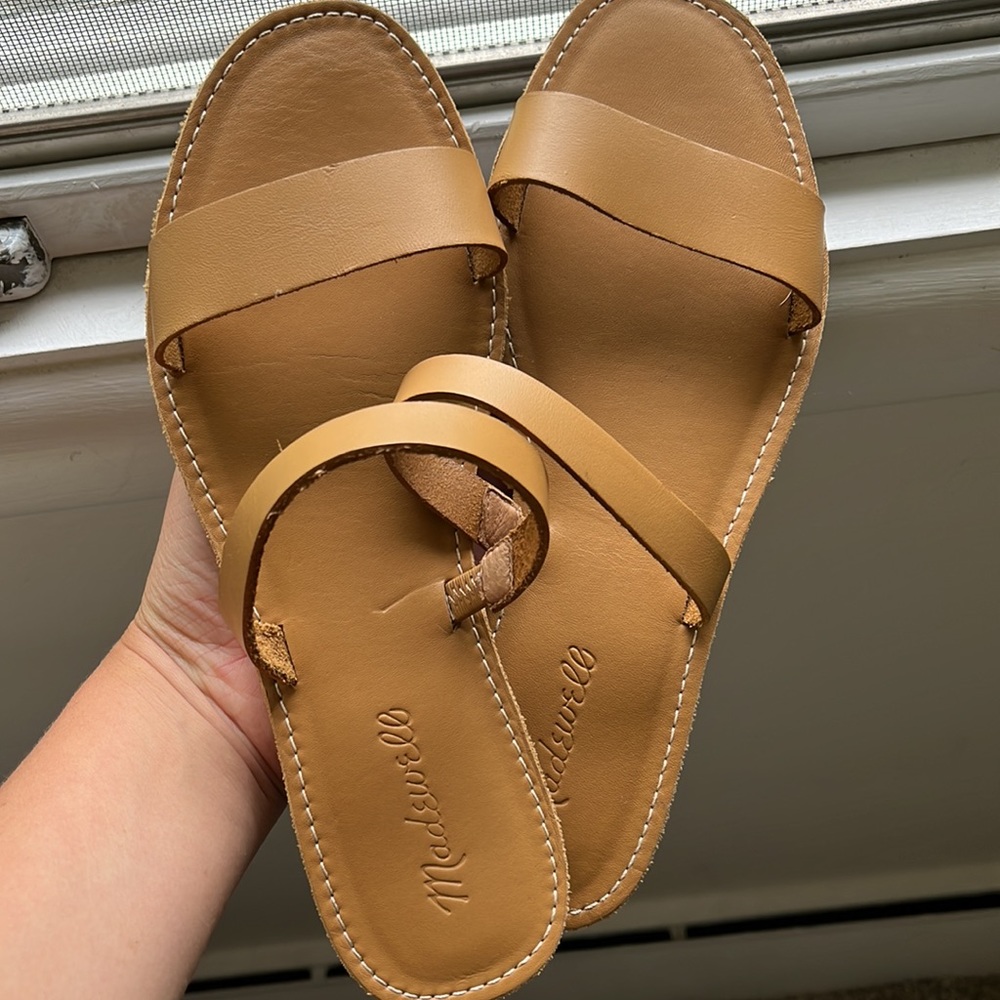 Madewell leather sandal size 8.5